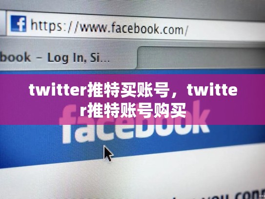 twitter推特买账号，twitter推特账号购买