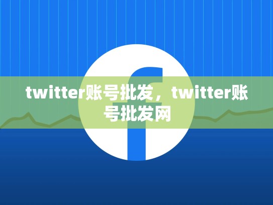 twitter账号批发，twitter账号批发网