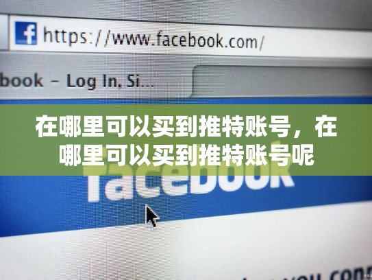 在哪里可以买到推特账号，在哪里可以买到推特账号呢