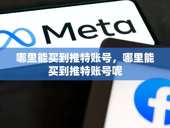 哪里能买到推特账号，哪里能买到推特账号呢