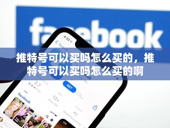 推特号可以买吗怎么买的，推特号可以买吗怎么买的啊