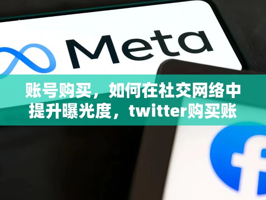 账号购买，如何在社交网络中提升曝光度，twitter购买账号