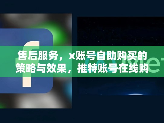 售后服务，x账号自助购买的策略与效果，推特账号在线购买