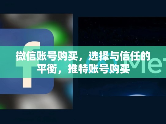 微信账号购买，选择与信任的平衡，推特账号购买