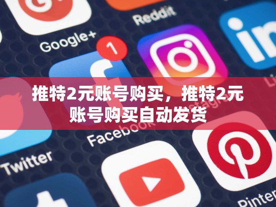 推特2元账号购买，推特2元账号购买自动发货