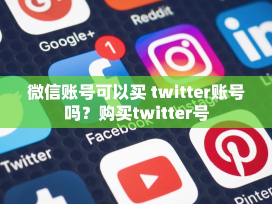 微信账号可以买 twitter账号吗？购买twitter号