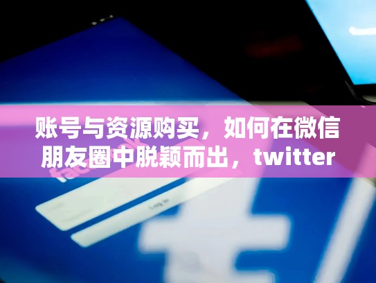 账号与资源购买，如何在微信朋友圈中脱颖而出，twitter账号哪里有卖