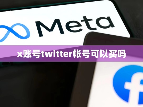 x账号twitter帐号可以买吗