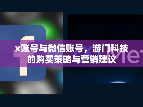 x账号与微信账号，游门科技的购买策略与营销建议