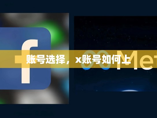 账号选择，x账号如何上