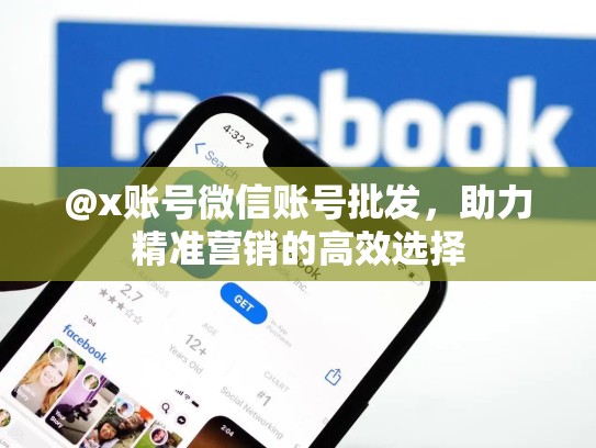 @x账号微信账号批发，助力精准营销的高效选择