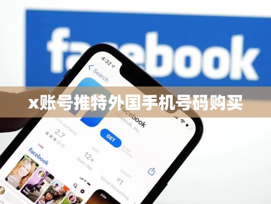 x账号推特外国手机号码购买